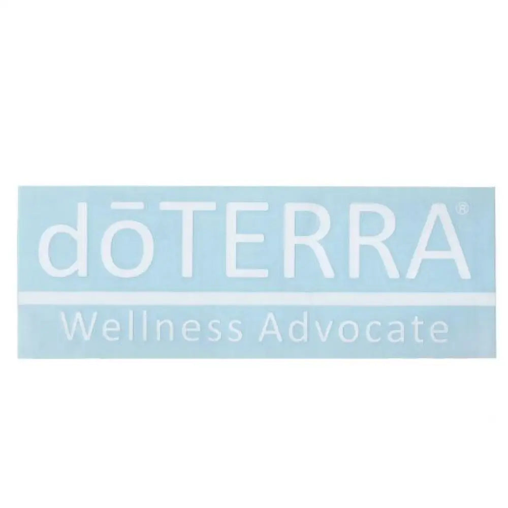 Large doTERRA–Wellness Advocate Vinyl Sign (6-1/4&quot; x 20-3/4&quot;)