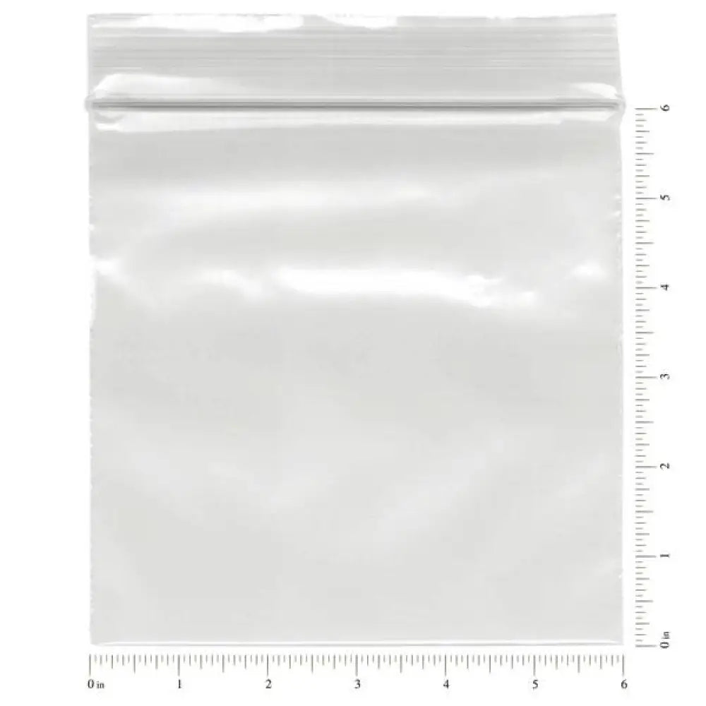 6&quot; x 6&quot; Sample Zip Top Bags (Pack of 100)