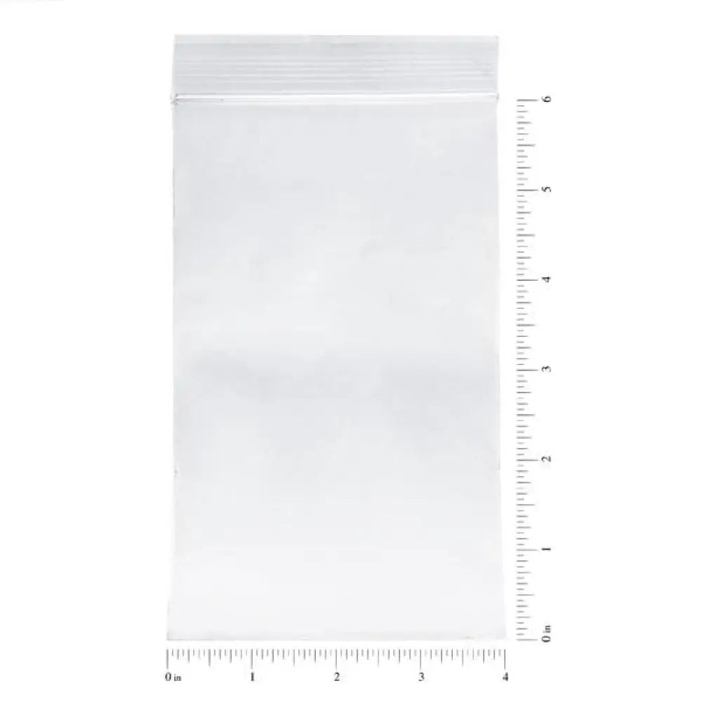 4 X 6 Sample Zip Top Bags (Pack Of 100)