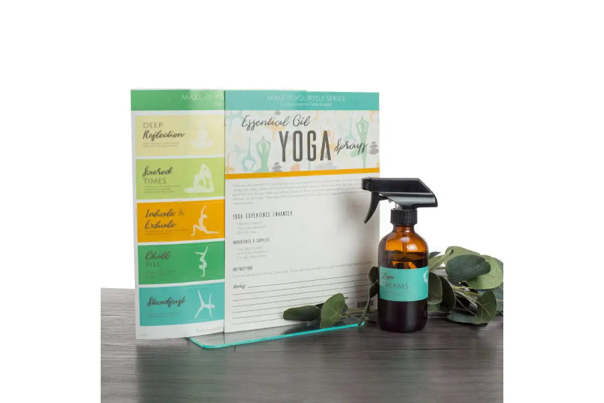 "Yoga Sprays" Make-It-Yourself Recipes and Labels