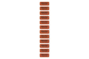 Rectangle Labels For Doterra Sample Vials (Sheet Of 12)