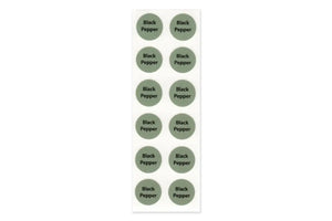 Circle Labels For Dterra Sample Vials (Sheet Of 12)