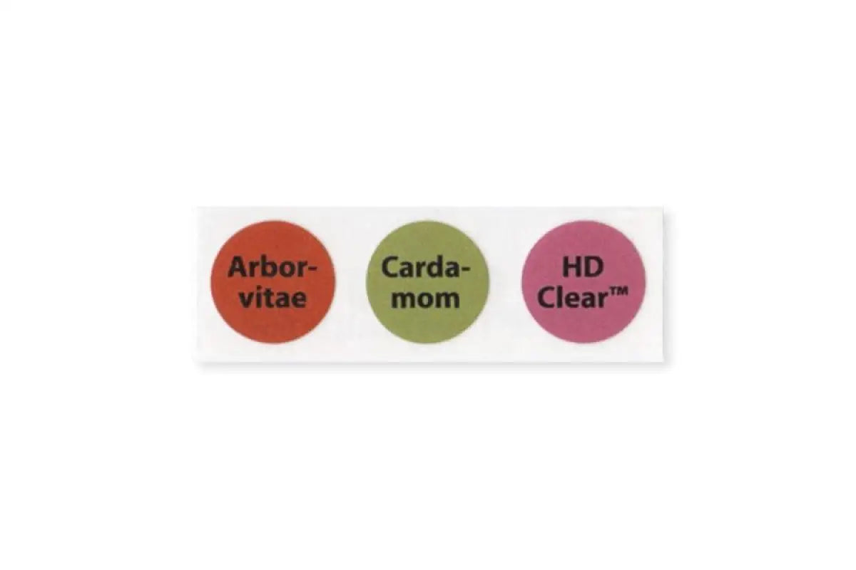 Circle Label Set #16: Arborvitae Cardamom And Hd Clear (Sheet Of 3)