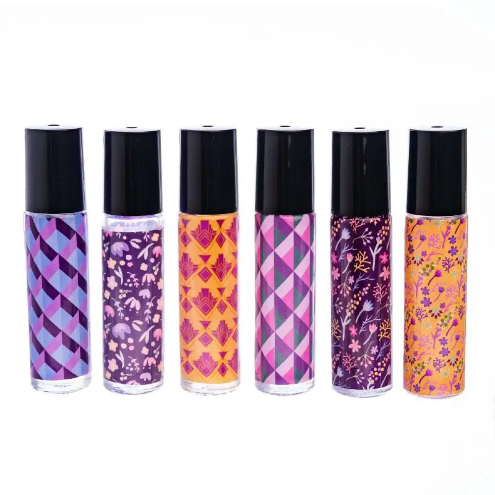 Patterned Roller Wraps (Set Of 6)