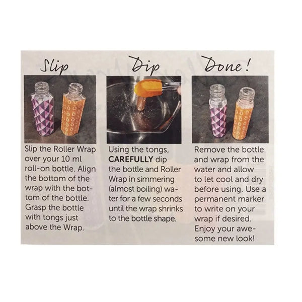 dōTERRA Roller Wraps (Set of 6) | Label Your Own Roller Blends in