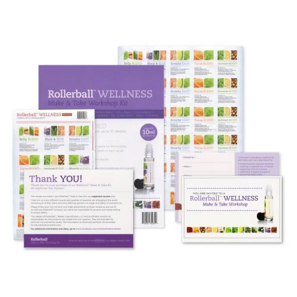 &quot;Rollerball Wellness&quot; Make &amp; Take Workshop Kit