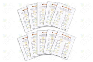 Rollerball Mentality Recipe Sheets (Pack Of 10)