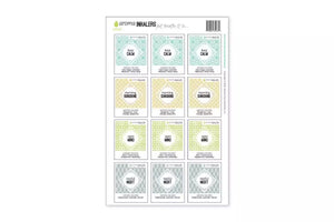 "Aroma Inhalers" Waterproof Label Sets (Sheets of 12)