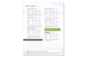 "Green Cleaning" Recipe Sheets (Pack of 25)
