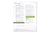 Green Cleaning Recipe Sheets (Pack Of 25)