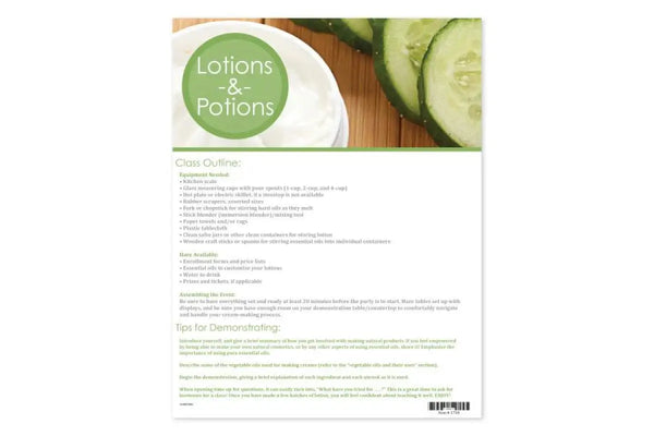 Lotions & Potions Make & Take Workshop Kit - AromaTools®