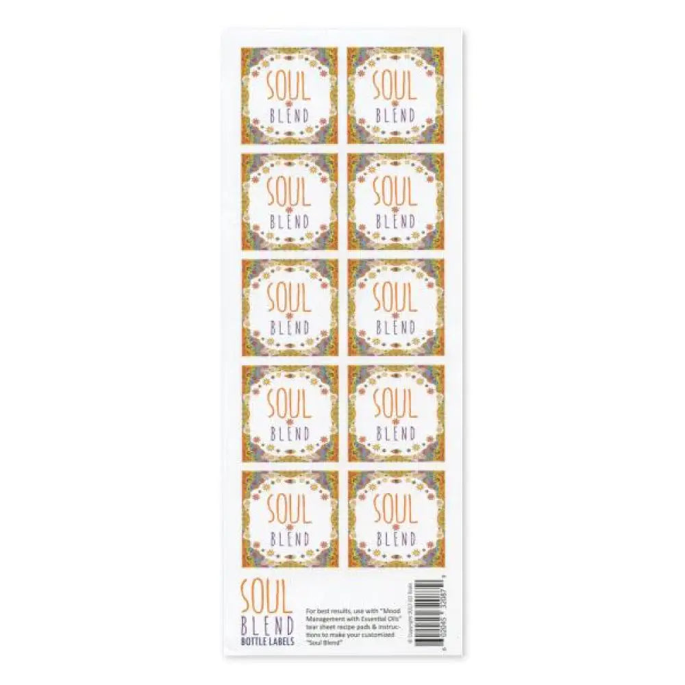 Soul Blend Labels (Sheet Of 10)