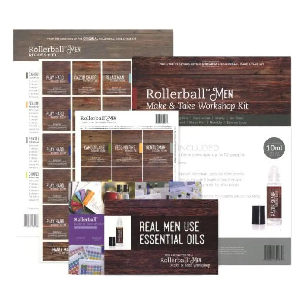 &quot;Rollerball Men&quot; Make &amp; Take Kit
