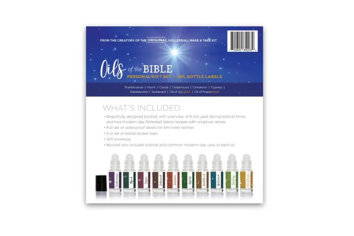 "Rollerball Oils of the Bible" Personal Gift Set