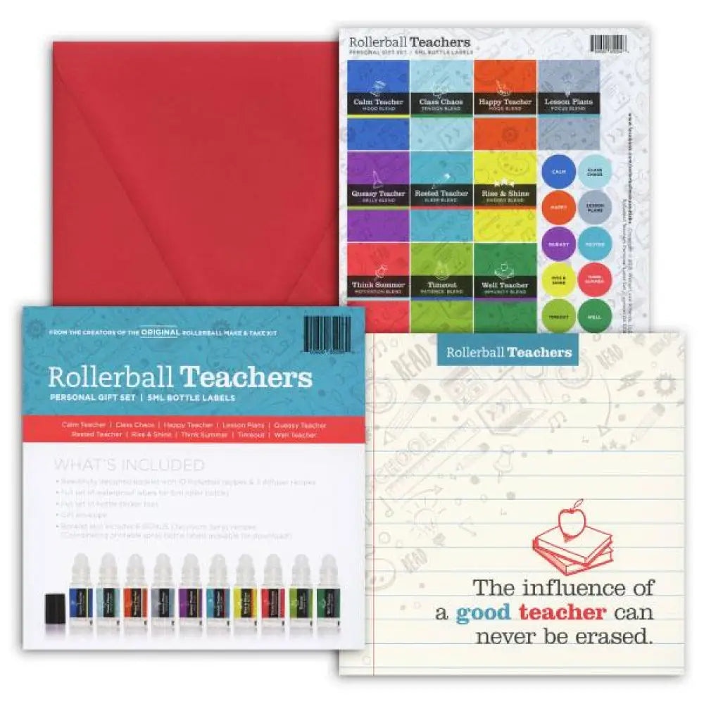 &quot;Rollerball Teachers&quot; Personal Gift Set