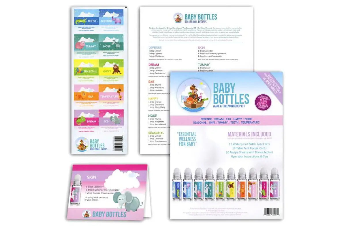 &quot;Rollerball Baby Bottles&quot; Make &amp; Take Kit
