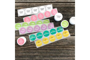 Sample Body Care Labels (Set Of 30)