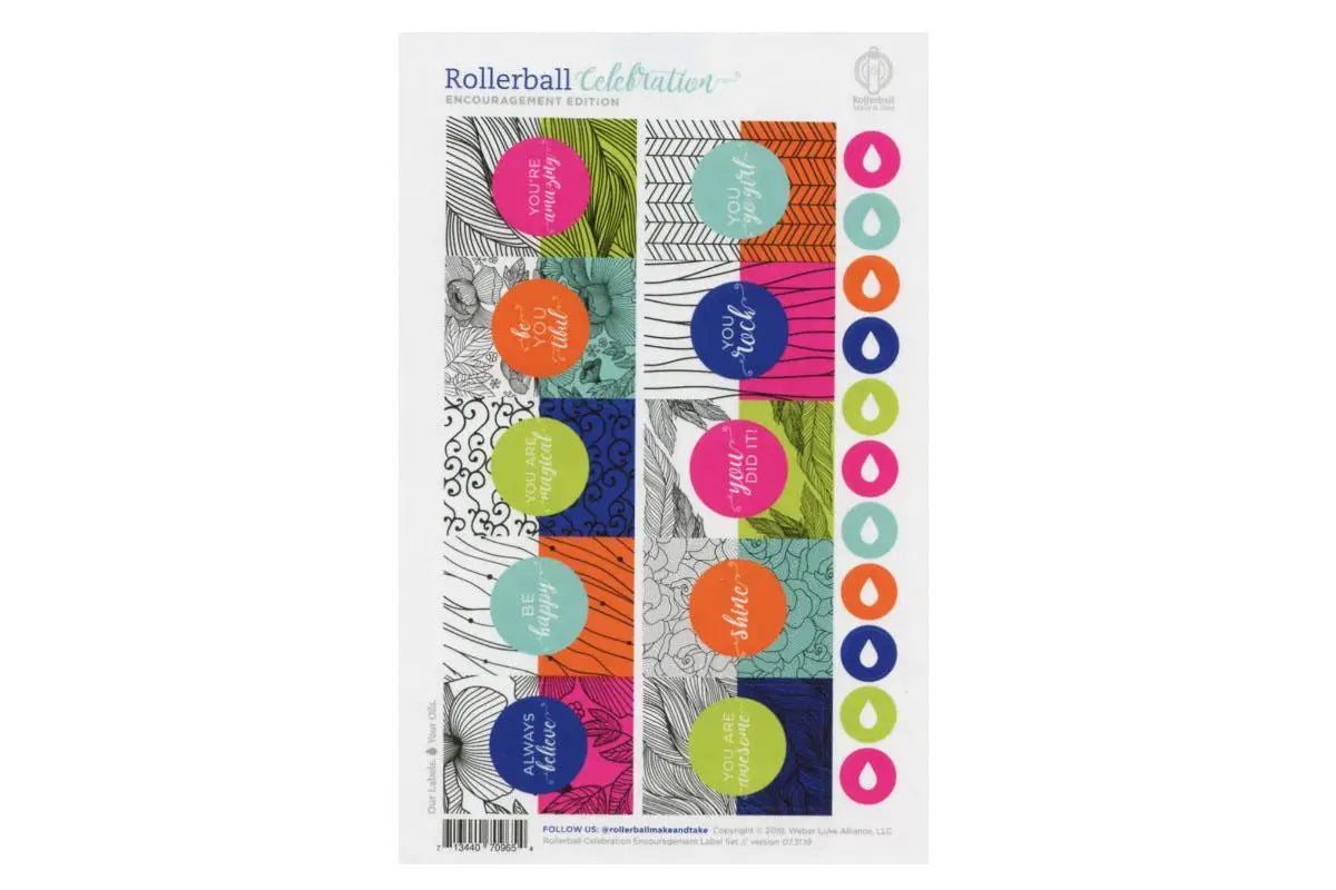 &quot;Encouragement&quot; Celebration Series Labels (Set of 10)