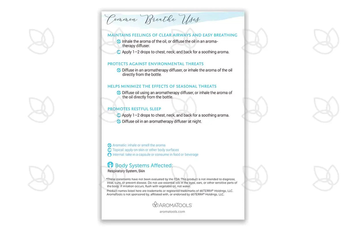 Breathe Show And Share Digital Highlight Card
