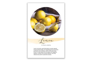 Lemon Show and Share Digital Highlight Card