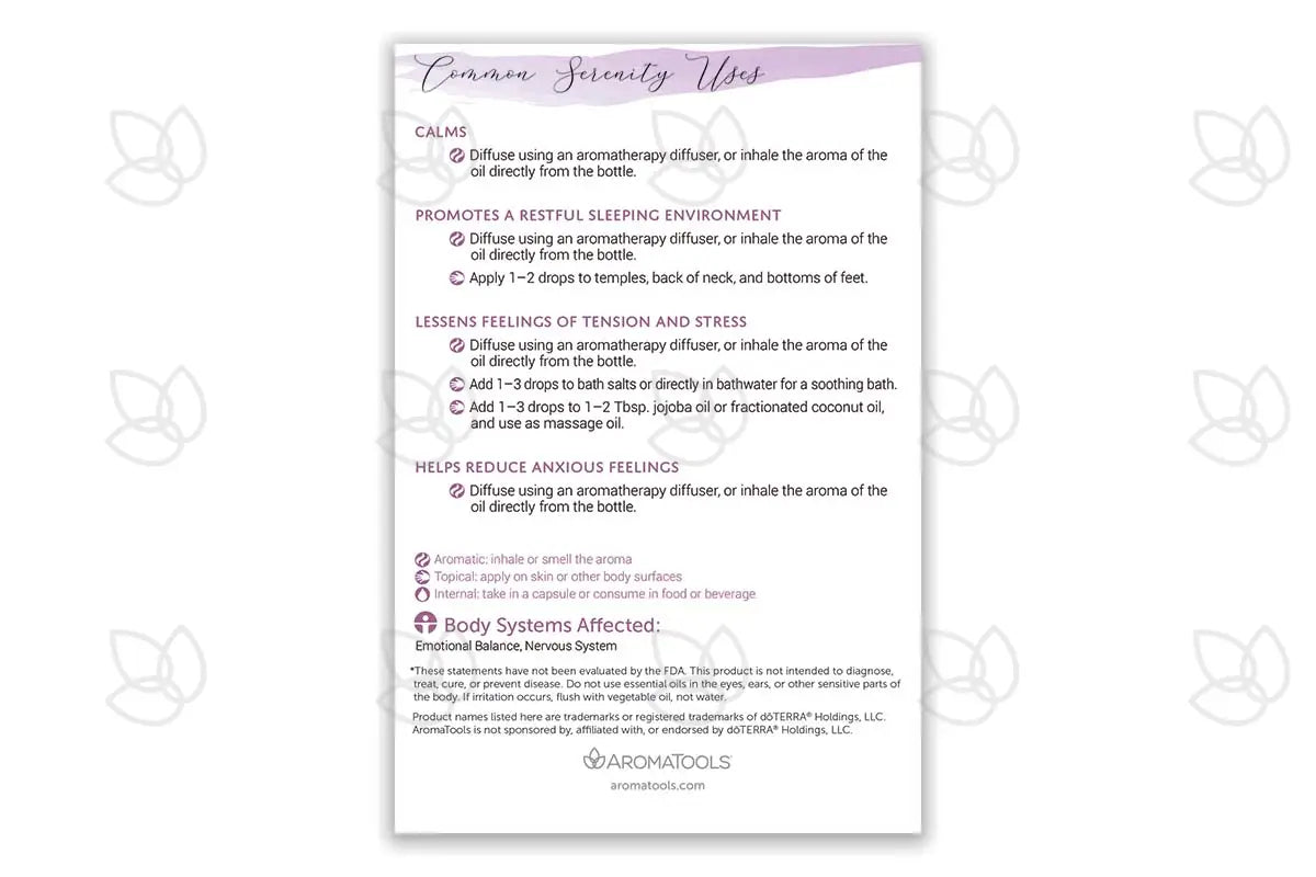 Serenity Show And Share Digital Highlight Card
