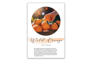Wild Orange Show and Share Digital Highlight Card