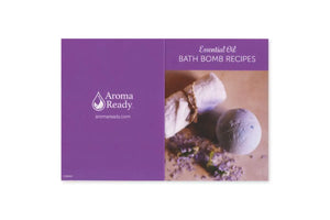 Essential Oil Bath Bomb Recipes Card And Plastic Molds (Pack Of 10)