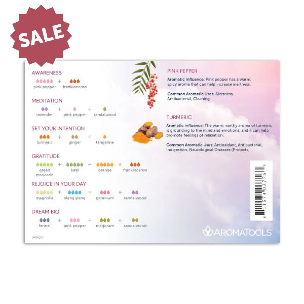 Dreamy Diffuser Blends Card With 2018 Oils (Pack Of 24)