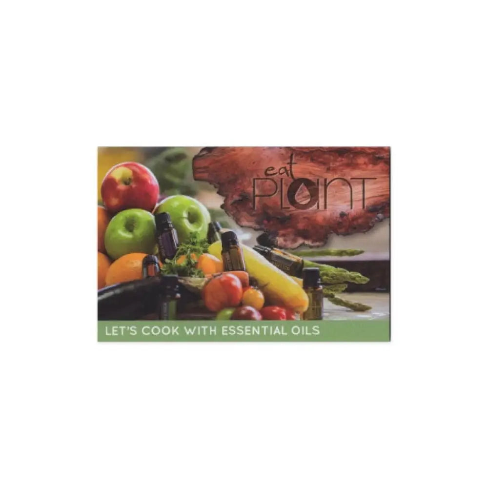 Lets Cook With Essential Oils Postcard Invitations (Pack Of 20) English