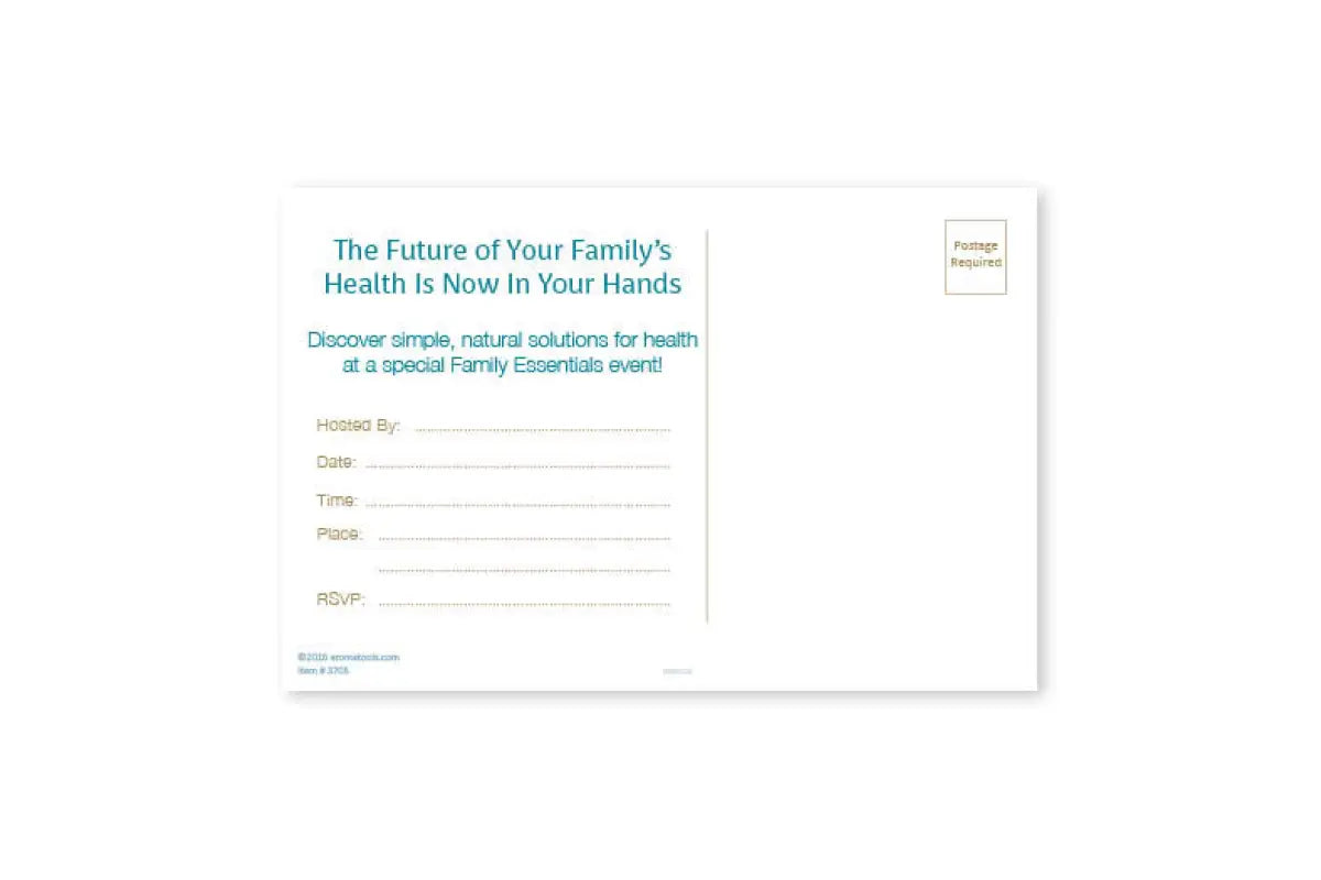 Family Physician Kit Postcard Invitations (Pack of 25)