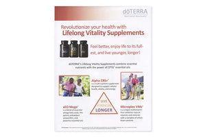 Lifelong Vitality Supplements Tear Pad (50 Sheets)