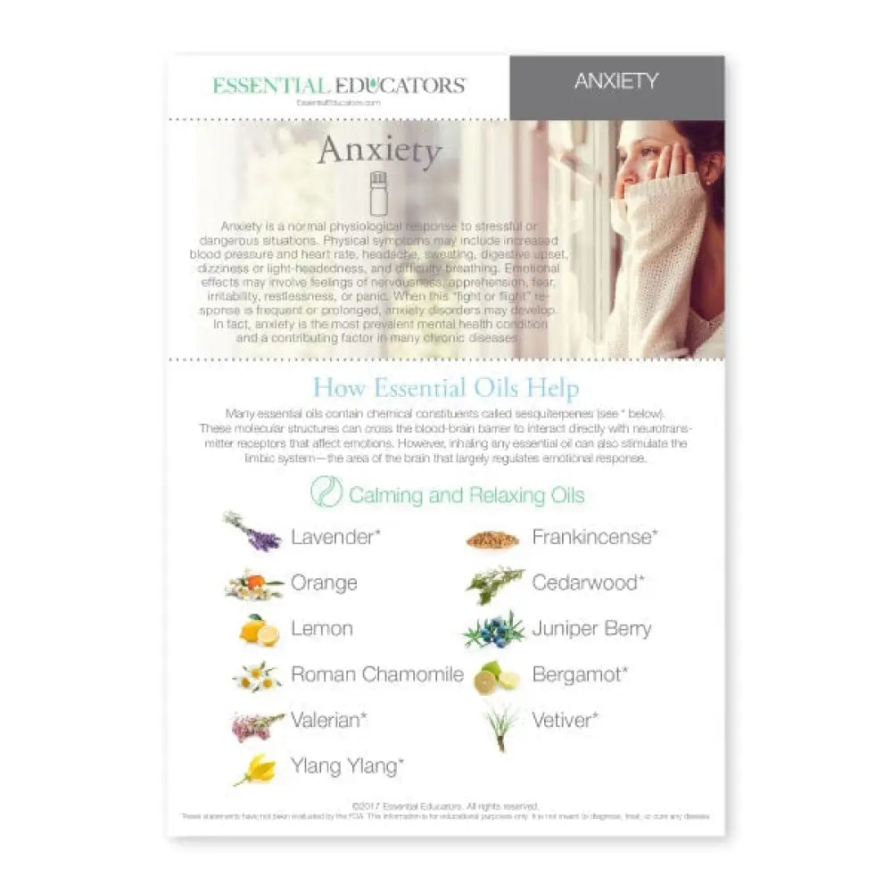 Essential Educators: &quot;Anxiety&quot; Mini Tear Pad (50 Sheets)