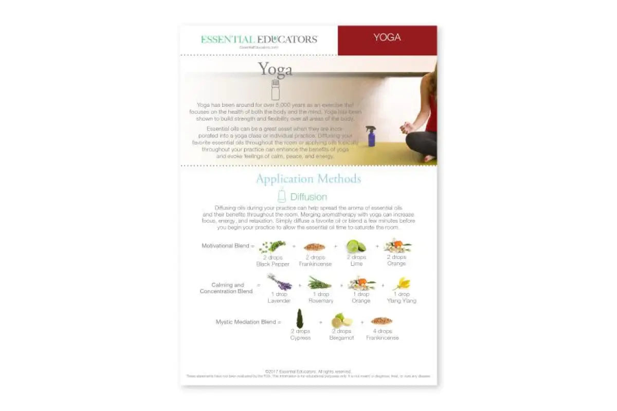 &quot;Essential Educators: Yoga&quot; Mini Tear Pad (50 Sheets)