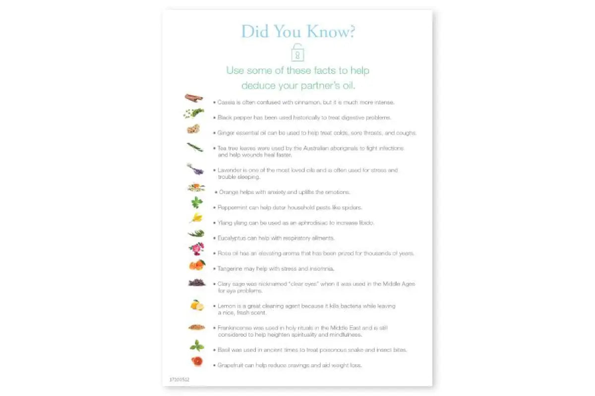 Essential Educators: What Oil Am I Mini Tear Pad Game (50 Sheets)