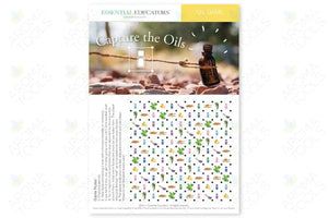 "Essential Educators: Capture the Oils" Mini Tear Pad Game (50 Sheets)