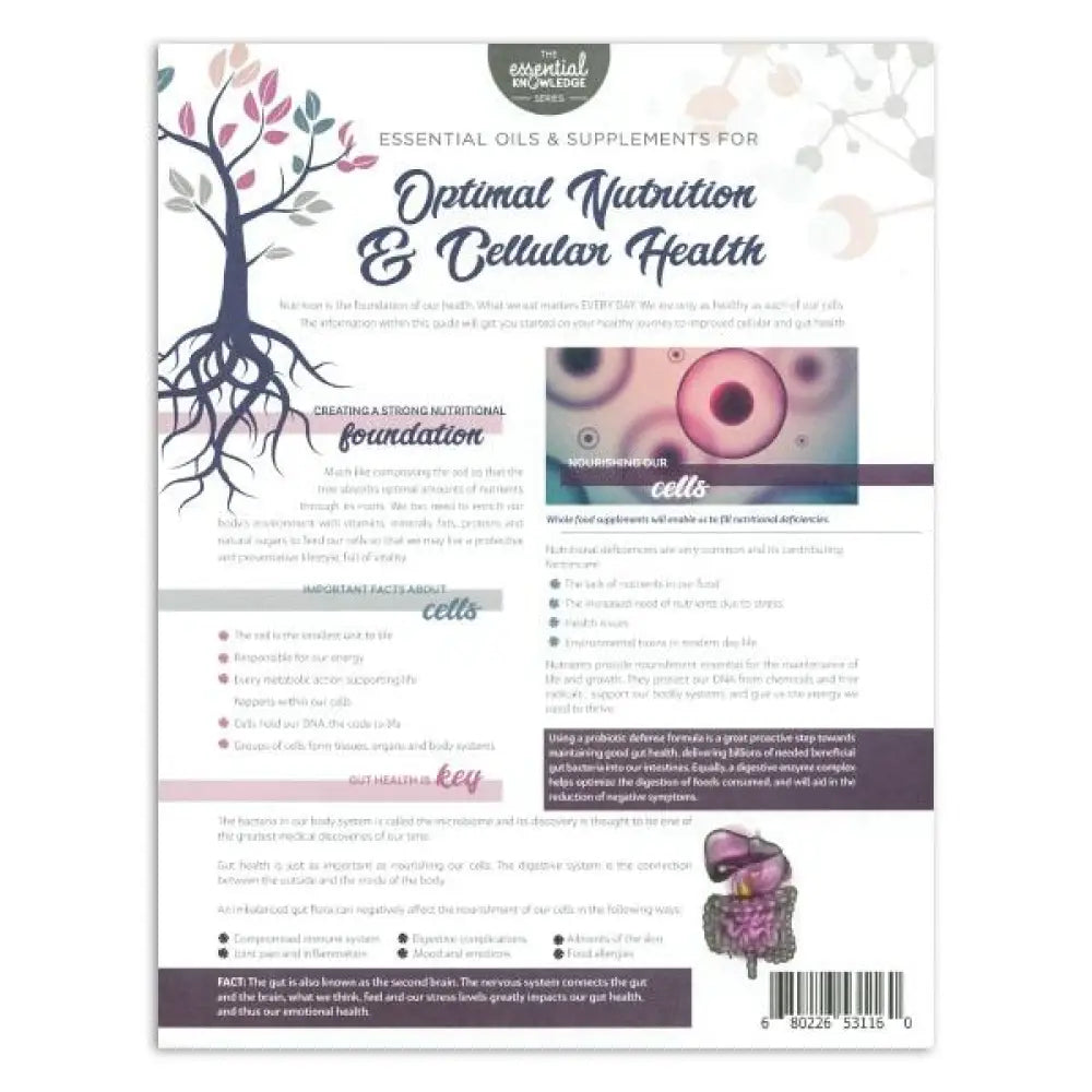 &quot;Optimal Nutrition and Cellular Health&quot; Tear Pad (25 Sheets)