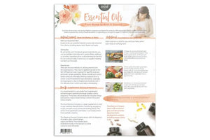"Essential Oils From Bump to Birth and Beyond" Tear Pad (25 Sheets)