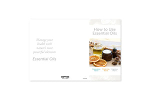 How To Use Essential Oils: Respiratory Protective And Digestive Blends Brochure (Pack Of 25) English