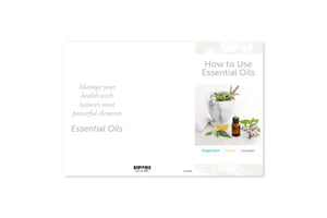 How To Use Essential Oils: Peppermint Lemon And Lavender Brochure (Pack Of 25) English