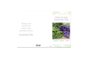 How To Use Essential Oils: Peppermint Melaleuca And Lavender Brochures (Pack Of 25)