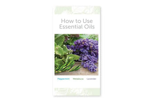 4052 - How to Use Essential Oils: Peppermint Melaleuca & Lavender Brochures (Pack of 25)