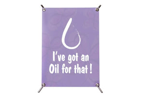 Dterra® Table Banner With Stand Oil For That
