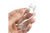 1 oz. Clear Glass Boston Round Bottle (20-400 Neck Size)
