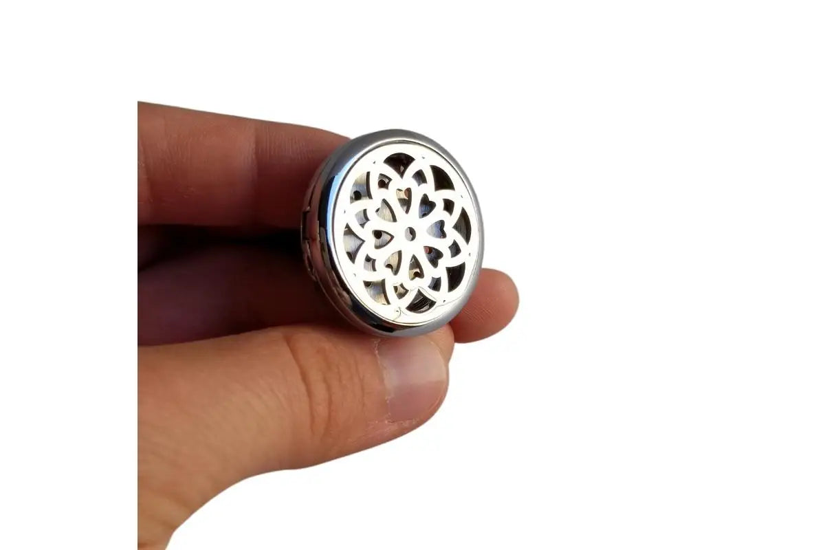 Love Heals Stainless Steel Car Diffuser