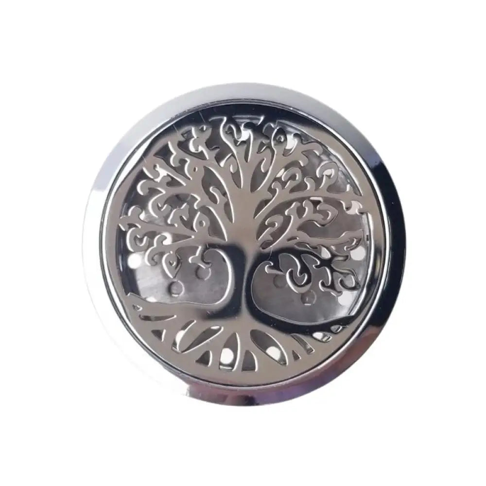 Tree Of Life Stainless Steel Car Diffuser