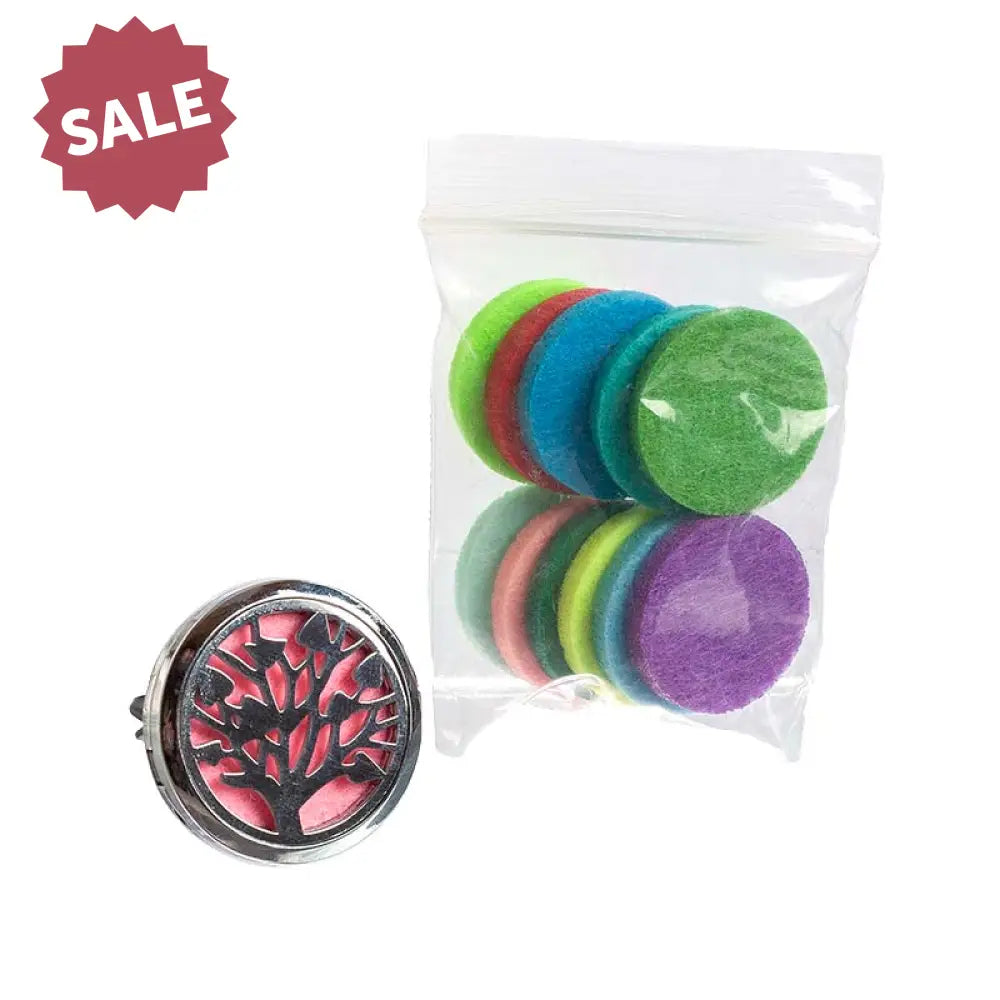 Tree Of Life Stainless Steel Car Diffuser