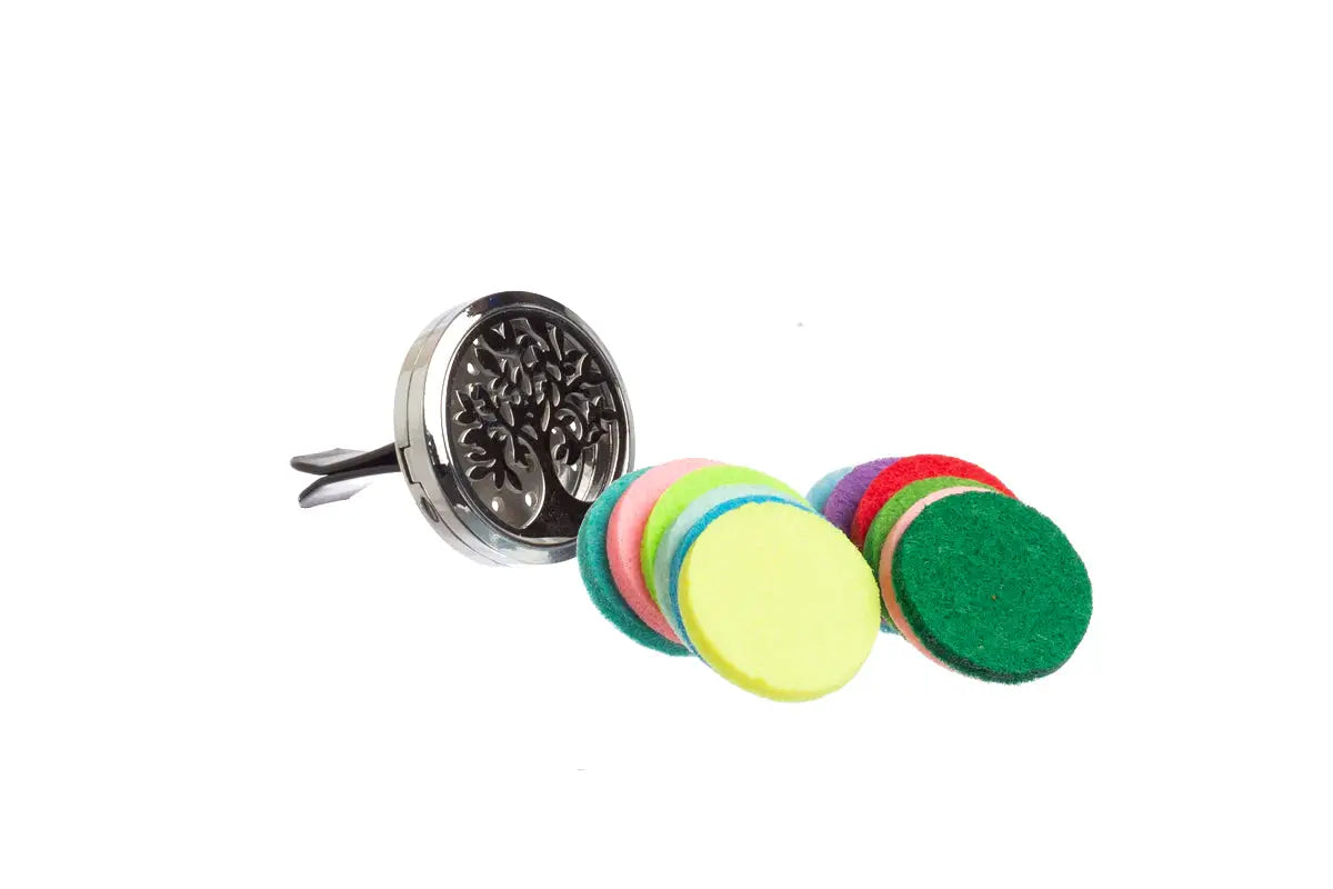 Leafy Tree Stainless Steel Car Diffuser