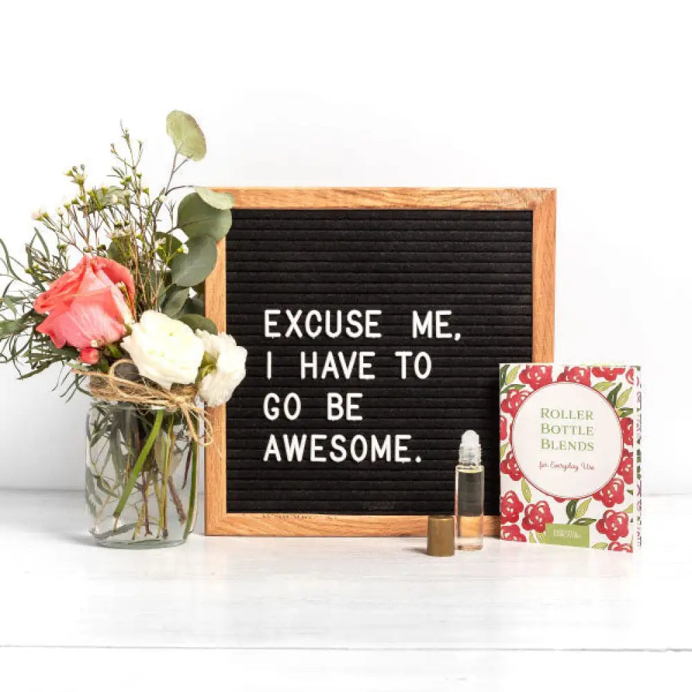 Roller Bottle Blends For Everyday Use Booklet And Label Set