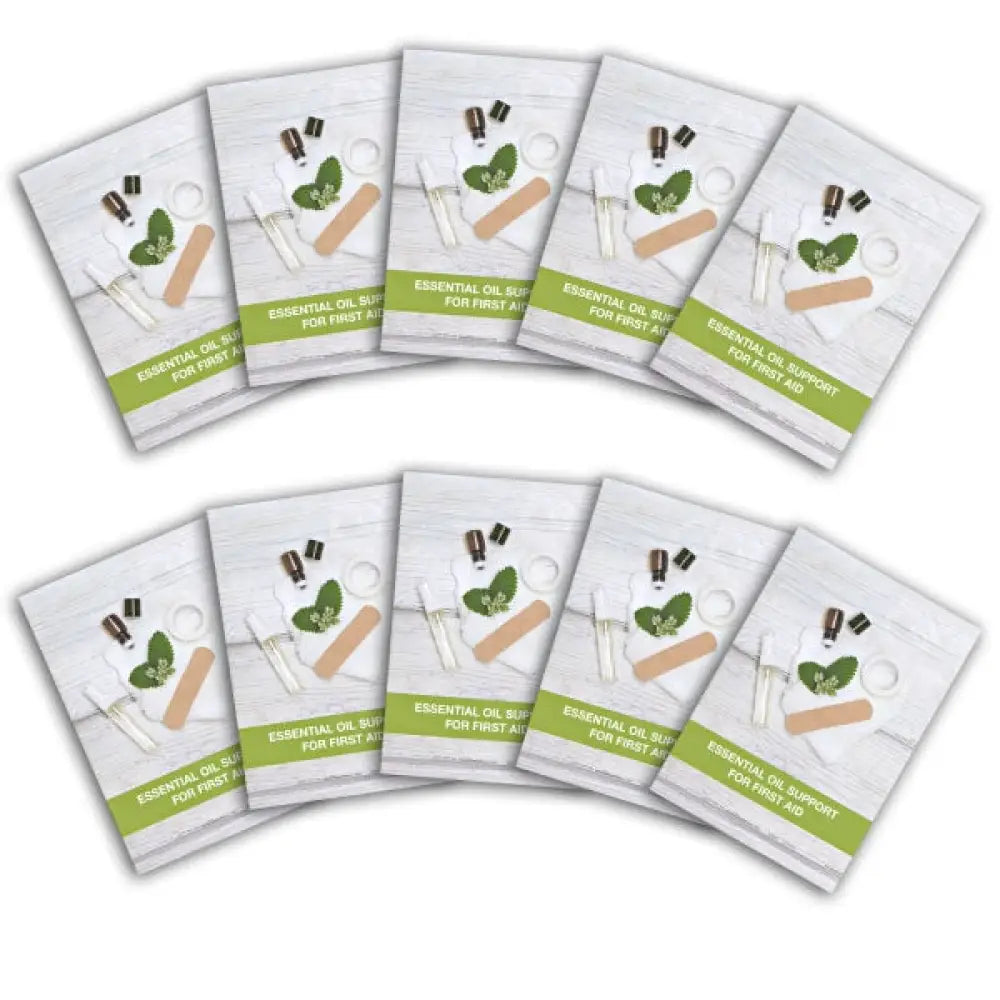 &quot;Essential Oil Support for First Aid&quot; Booklet (Pack of 10)