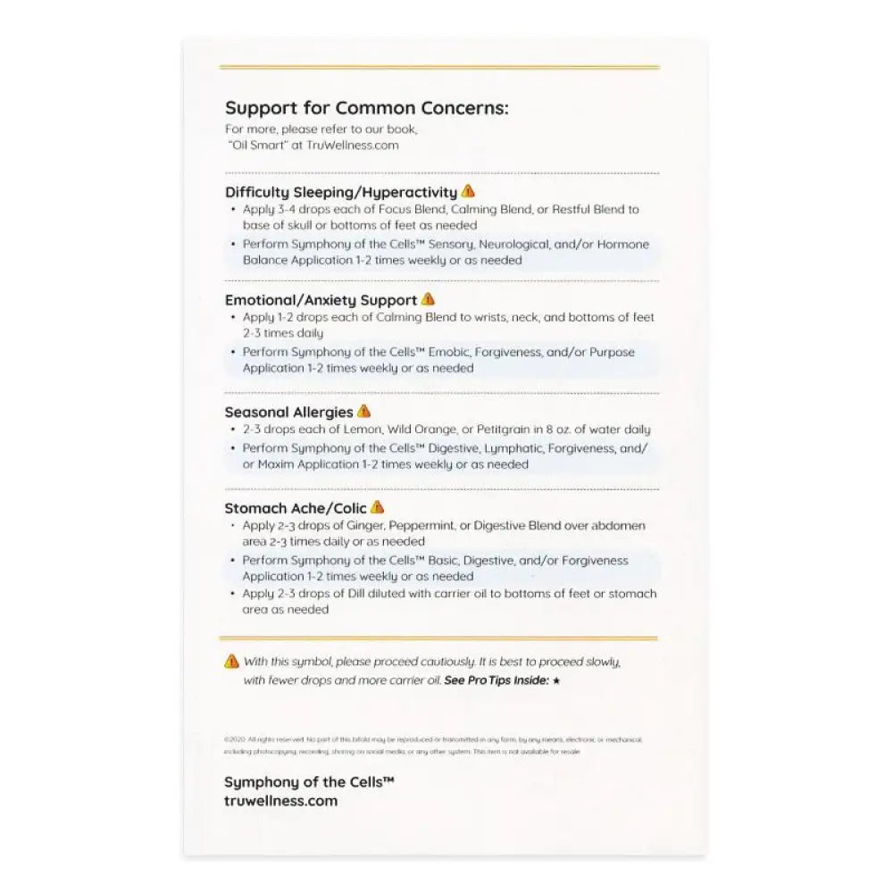 Symphony Of The Cells Parents Guide Bi-Fold